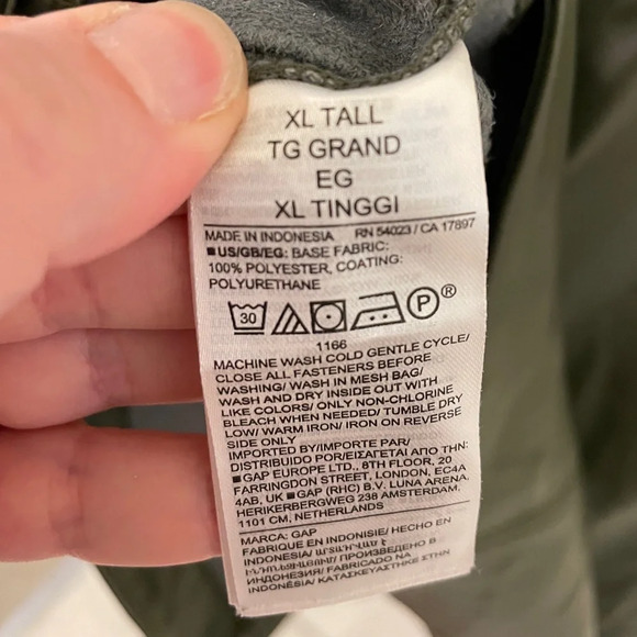 NWOT Gap Puff Sleeve Vegan Leather Mini Dress - Picture 5 of 5